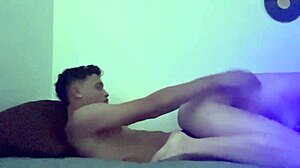 my latina girlfriend's big tits bounce wild on homemade ride