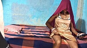 Desi Step Sister's Hard Fuck In Sexy Night Dress