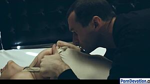 Huge Boobs Chanel Preston Smashed Anal Deepthroat Blowjob Monster Cock Garage Pounding!