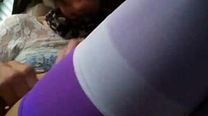 Crossdressing shemale strokes massive cock to explosion