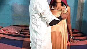 Desi Step Sister's Hard Fuck In Sexy Night Dress