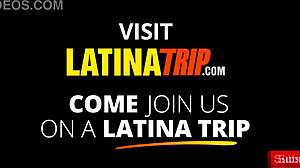 redhead latina's tight ass stretched by massive cock deepthroat titty fuck