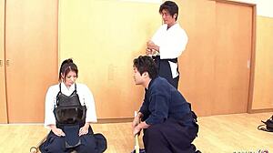 japanese milf teacher in costume seduced into rough group creampie orgy uncensored