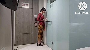 i can't resist this red kebaya teen's tight anal in 16-minute viral frenzy