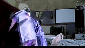 Stepdadtherapy: Redhead Teen Lola Fae Jerks And Sucks Stepdad's Cock POV!