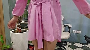 femdom slave fisting anal with huge toys and strapon domination