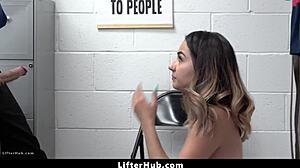 shoplifter reveals stolen lingerie set in garage