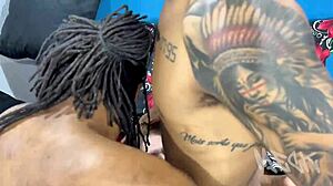 Uncle calls me join fucking hot latina bareback double penetration