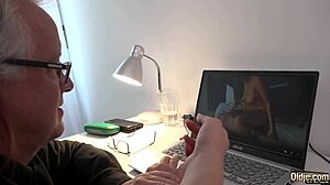 Caught Sugar Daddy Watching Porn So I Ride His Cock