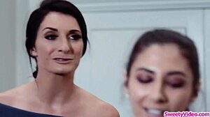 imagine your teen babysitter getting licked out by her horny lesbian boss