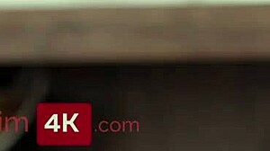 kwini kim petite asian rides muscular guy's shaved pussy cowgirl