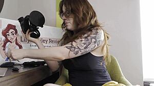 Redhead's Big Tits Ride Ueros Nexus Sex Machine