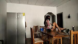 hot woman spreads legs flashing huge ass to house strangers excitedly