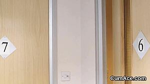 wanna see this beauty swallow every drop from massive facial bukkake