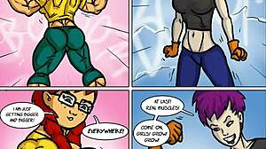 zoie battles emily in intense female muscle growth flex off pretty bodies clash