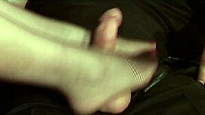 foot fetish babe submits to anal fingering doggystyle cumshot