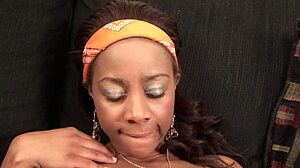 molly mavericks horny ebony milf deepthroats monster cock before anal doggystyle cumshot