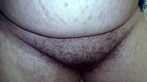 Married milf wife begs fresh creampie in hairy fertile pussy