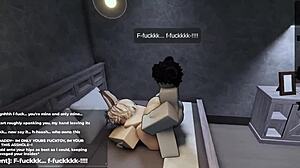 Roblox femboy gets fucked senseless begging more