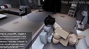 Roblox femboy gets fucked senseless begging more
