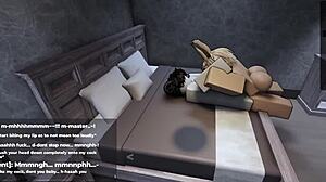 Roblox femboy gets fucked senseless begging more