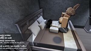 Roblox femboy gets fucked senseless begging more