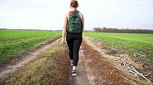 Does milf's black tights tease perfect ass enough?