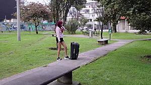 Hot Tattoo Latina Welcomed By Neighbors Licking Juicy Pussy Then Cowgirl Ride