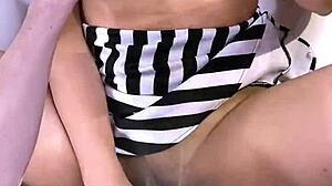 Petite Tetona Takes Brutal Missionary Pounding After School