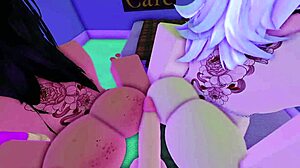 best roblox threesome with curvy big ass tits cowgirl anal creampie?