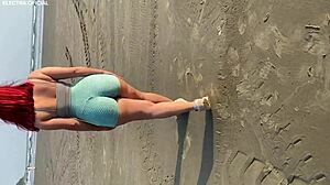 Hot Brazilian babe joins me in public toilet fun