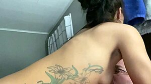 Wife Fucked Rough with Massive Cumshot on Tits