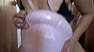 PERVERTED MOMMY FUCKS STEPSON IN FAMILY TOILET TABOO!