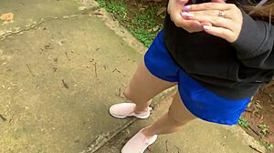 STREET GIRL TAKES CASH FOR HOME SEX RIDE AND BLOWJOB!