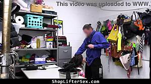 Officer catches pregnant shoplifter and exposes her body!