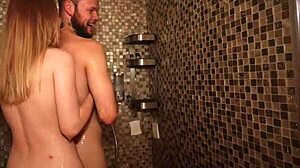 hey redhead slut hunting random cock in public shower?