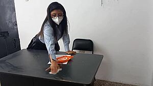 did stepdad's slutty secretary fuck me on office desk