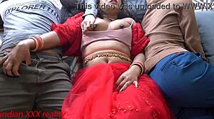 indian stepmom seduces with dirty hindi talk tight pussy quickie sex