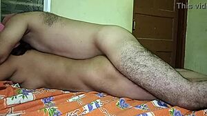 indian housewife sukla takes hard doggystyle pounding from behind