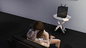 me and stepsis finally lose virginity riding each other sims 4