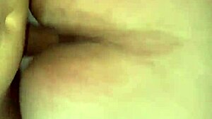 CHUBBY GF GETS CREAMPIED HARD BY BF IN BED!