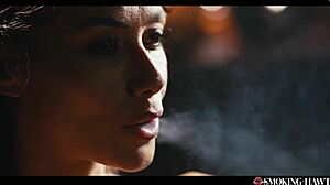 wanna watch veronica leal smoke hot while stroking your throbbing cock?