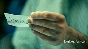 demon squirts milk in nurse's mouth during fuck