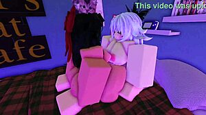 best roblox threesome with curvy big ass tits cowgirl anal creampie?
