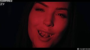 punk vampire mag numb dominates clemence into wet slave pussy licking