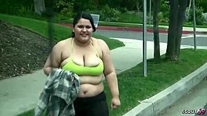 fat mexican bbw with massive ass tits seduces for rough bbc interracial pounding