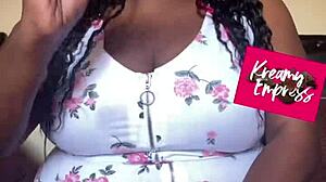 Curvy BBW Goddess Flexes Toes in Femdom Fetish Display