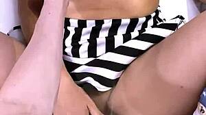 Petite Tetona Takes Brutal Missionary Pounding After School