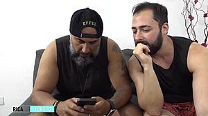 Personal trainer fucks busty bisexual brazilian gym sluts orgy