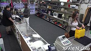 dilettante sucks rough cock backroom wet pussy casting